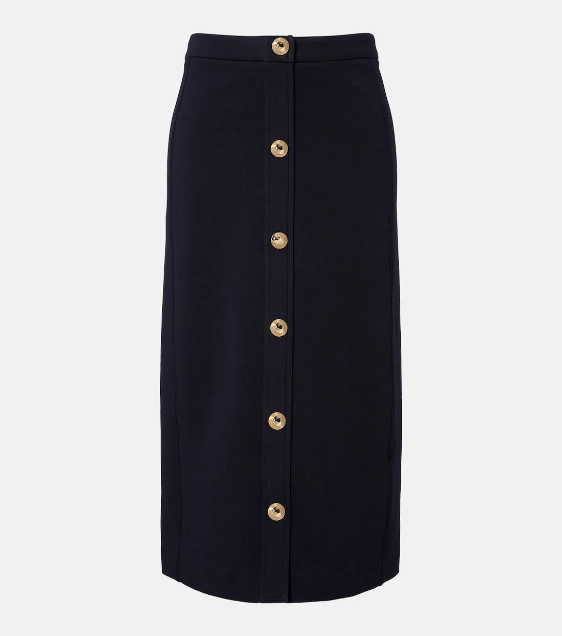 'S Max Mara - Cotton-blend midi skirt