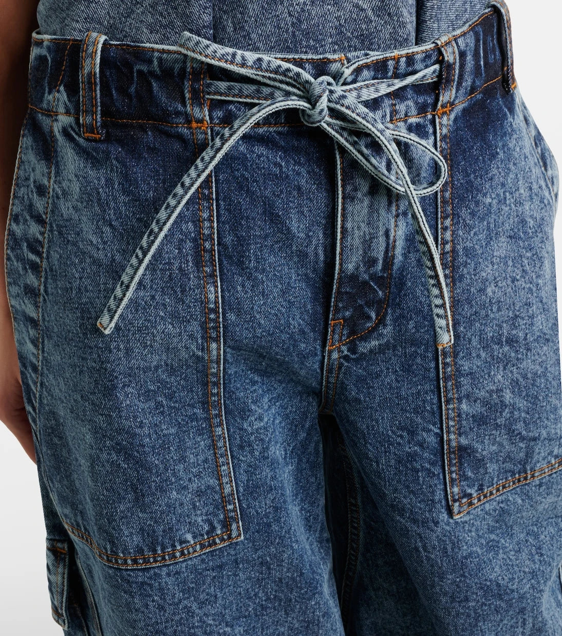 Alaïa - Barrel-leg jeans
