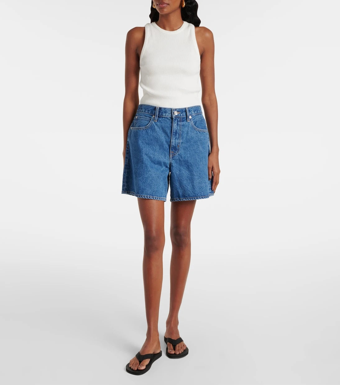 Slvrlake - Walker denim shorts