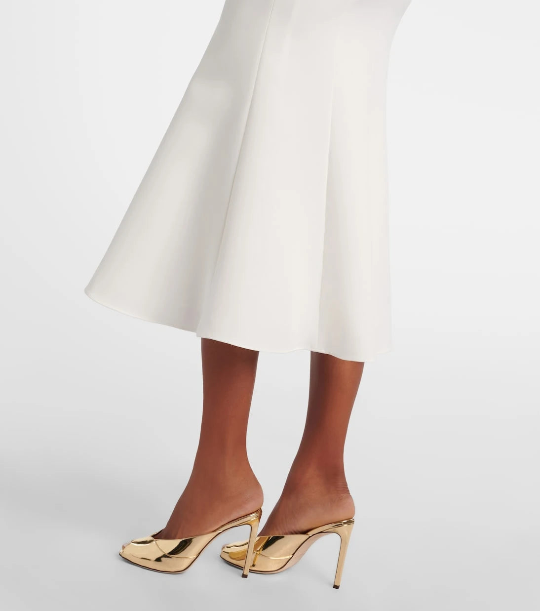 Roland Mouret - Crêpe midi skirt