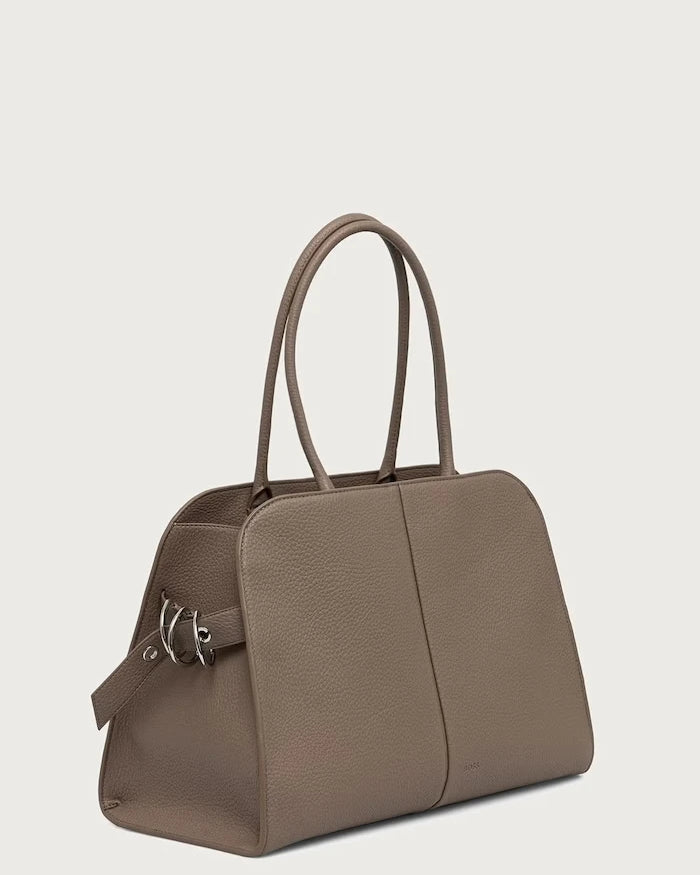 BOSS kadın suni deri alışveriş çantası CLARICE TOTE