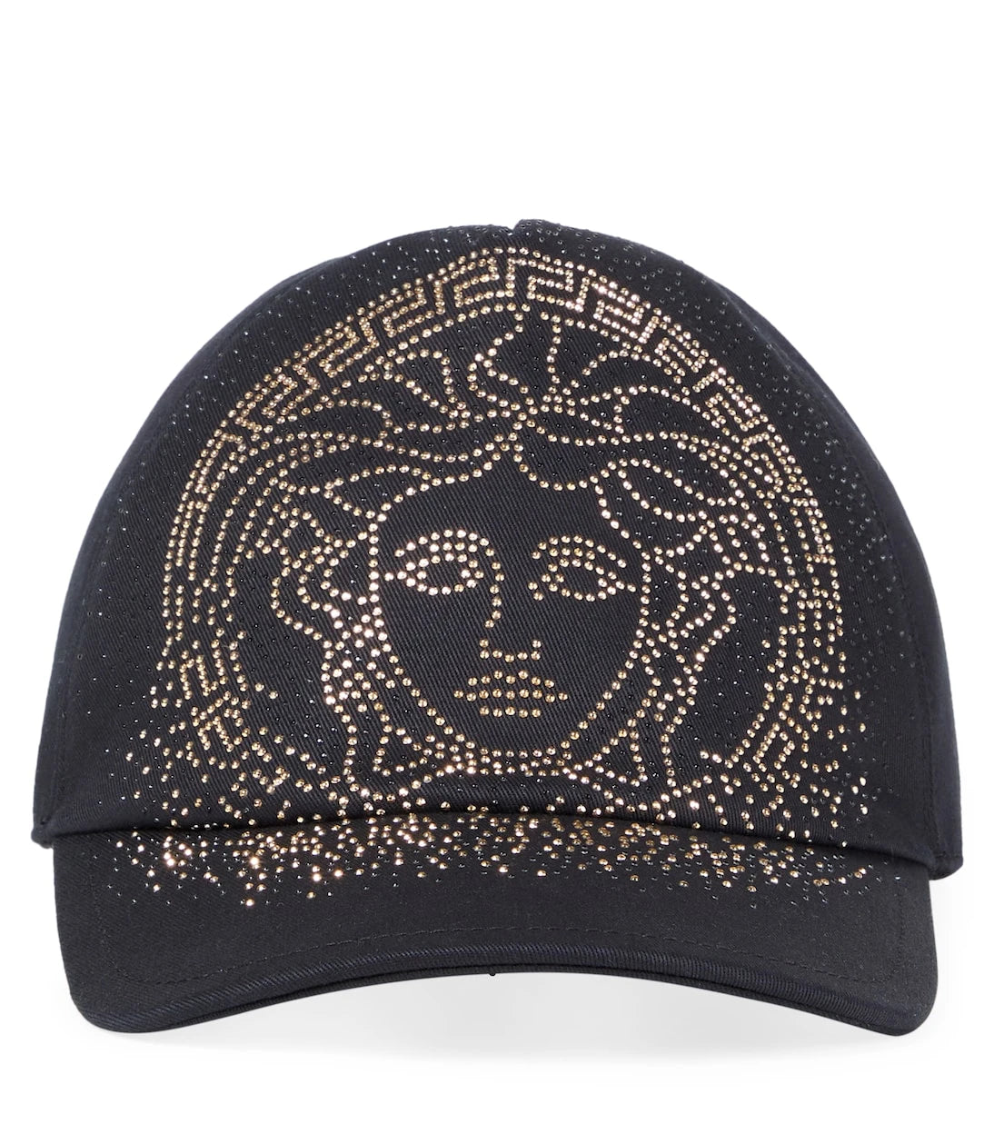 Versace Kids - Medusa embellished cotton baseball cap