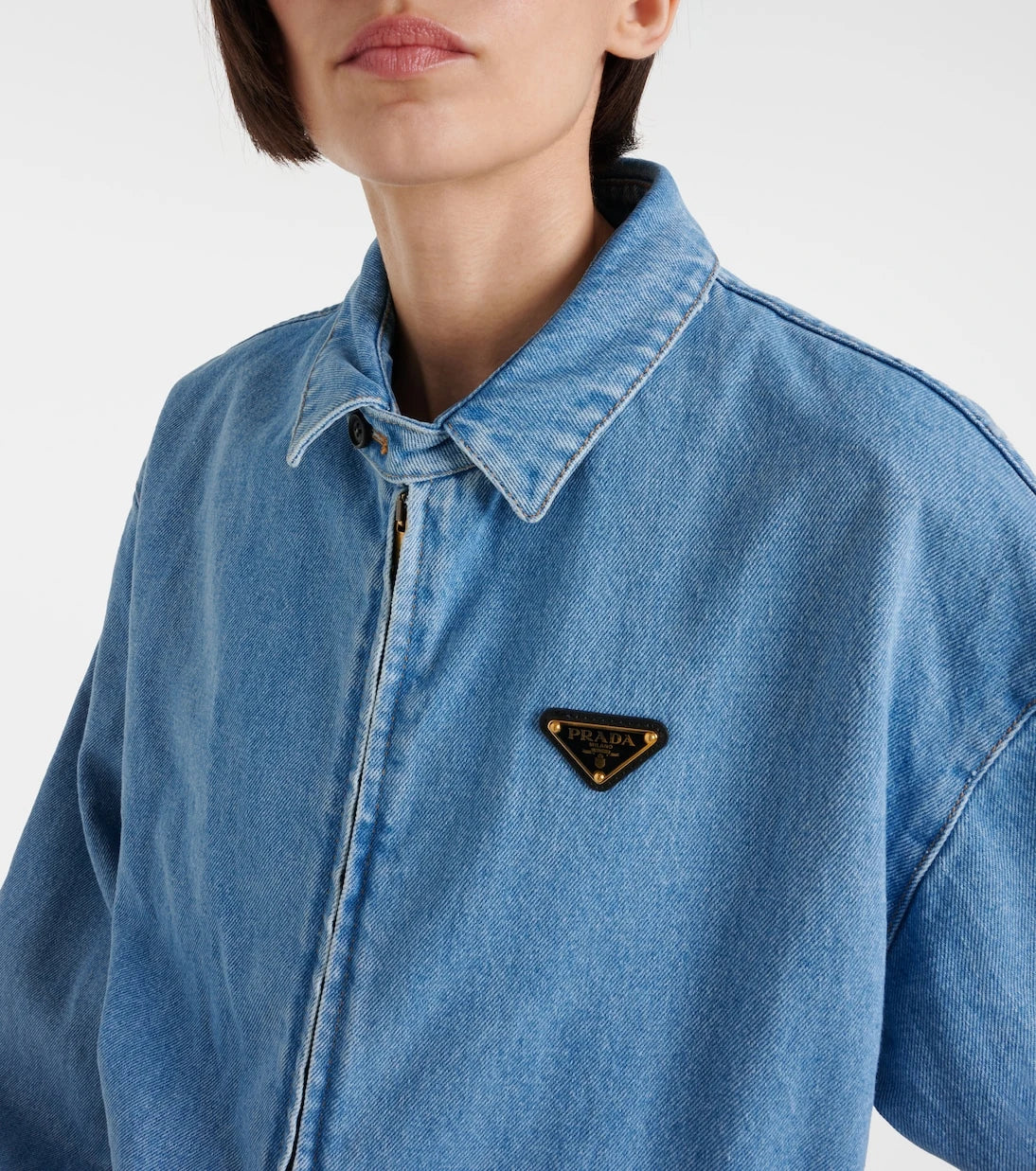 Prada - Logo denim jacket