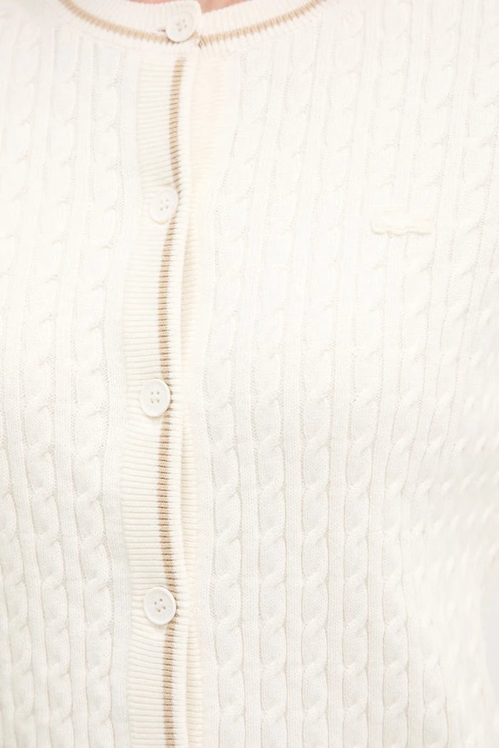 Lacoste жилетка дамска с памук