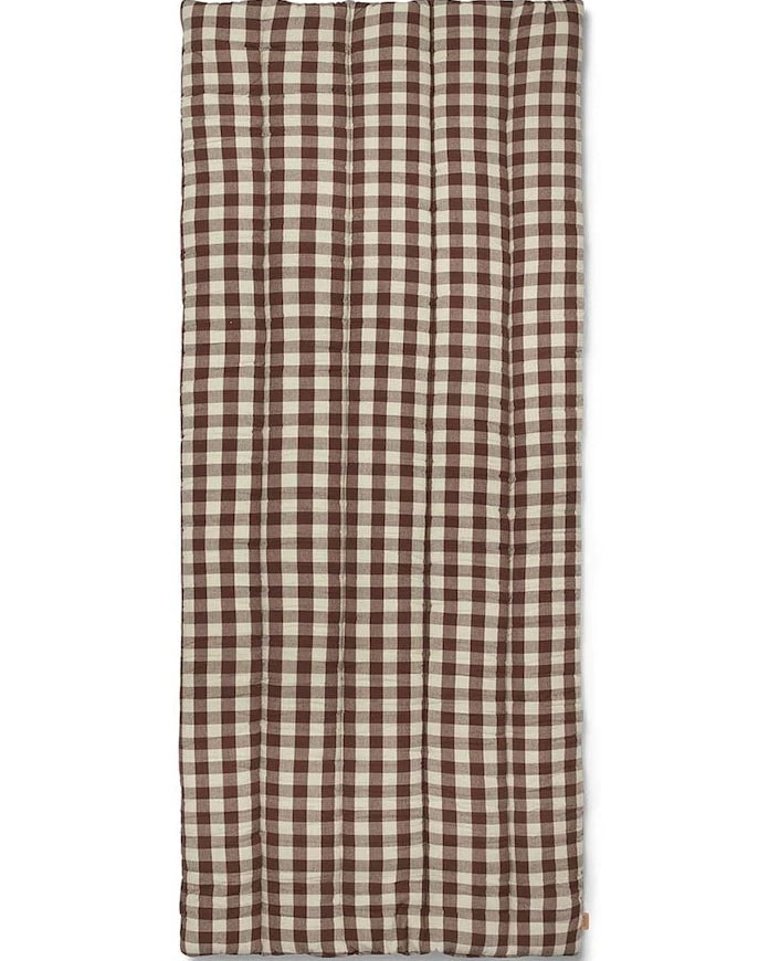 ferm LIVING Bothy Check Quilted Dekoratif Şilte 72 x 180 cm