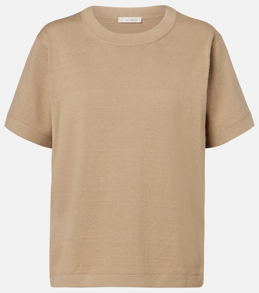 The Row - Orlan cotton and silk-blend T-shirt