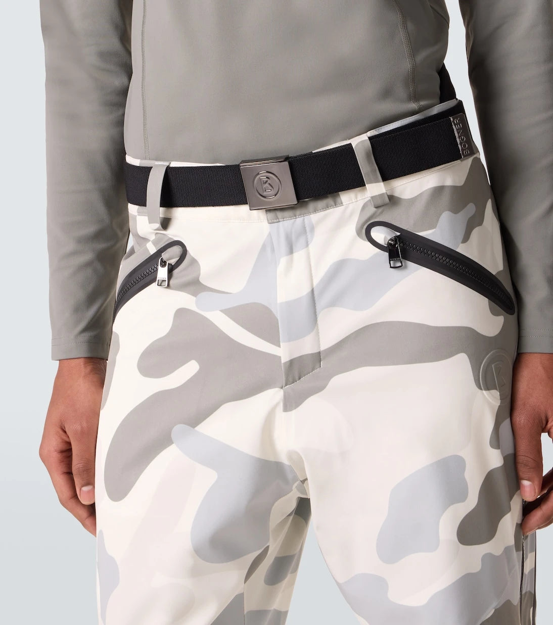 Bogner - Tim belted camouflage ski pants