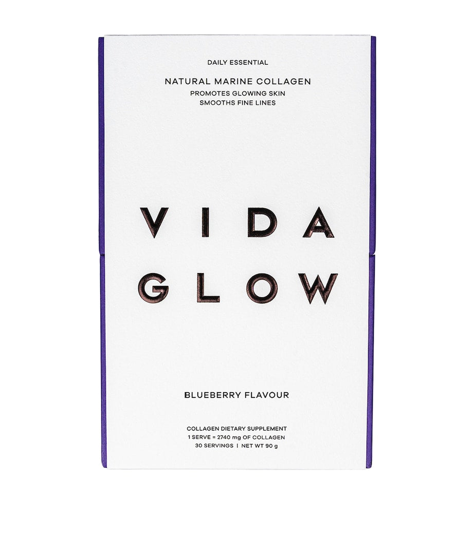 Vida Glow Natural Marine Collagen Blueberry (30 x 3g)