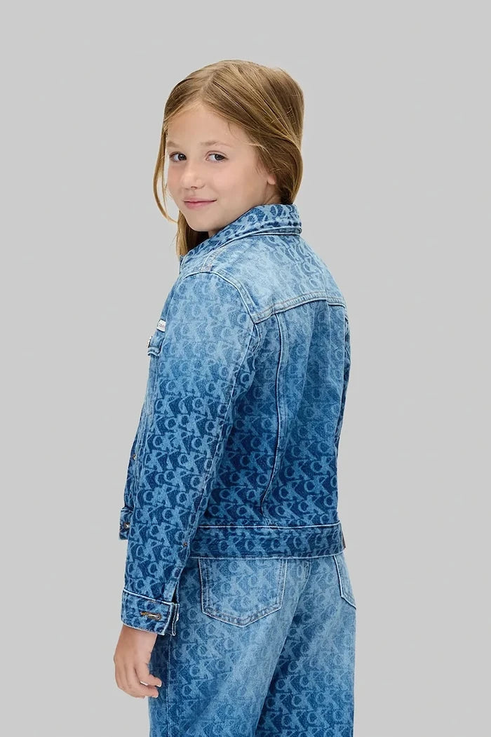 Детско дънково яке Calvin Klein Jeans
