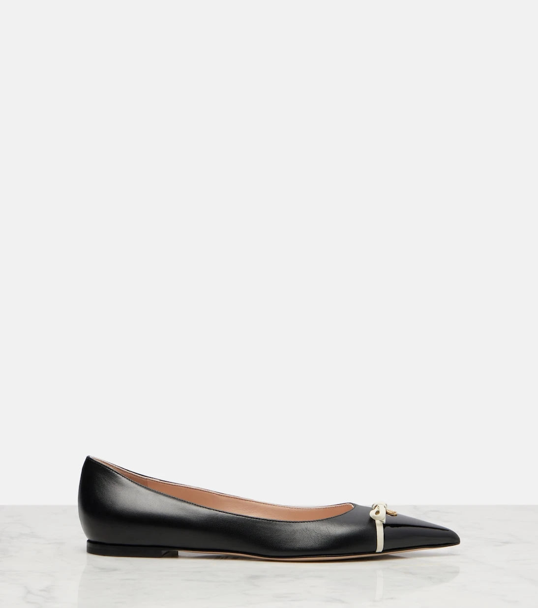 Valentino Garavani - Bepointy leather ballet flats