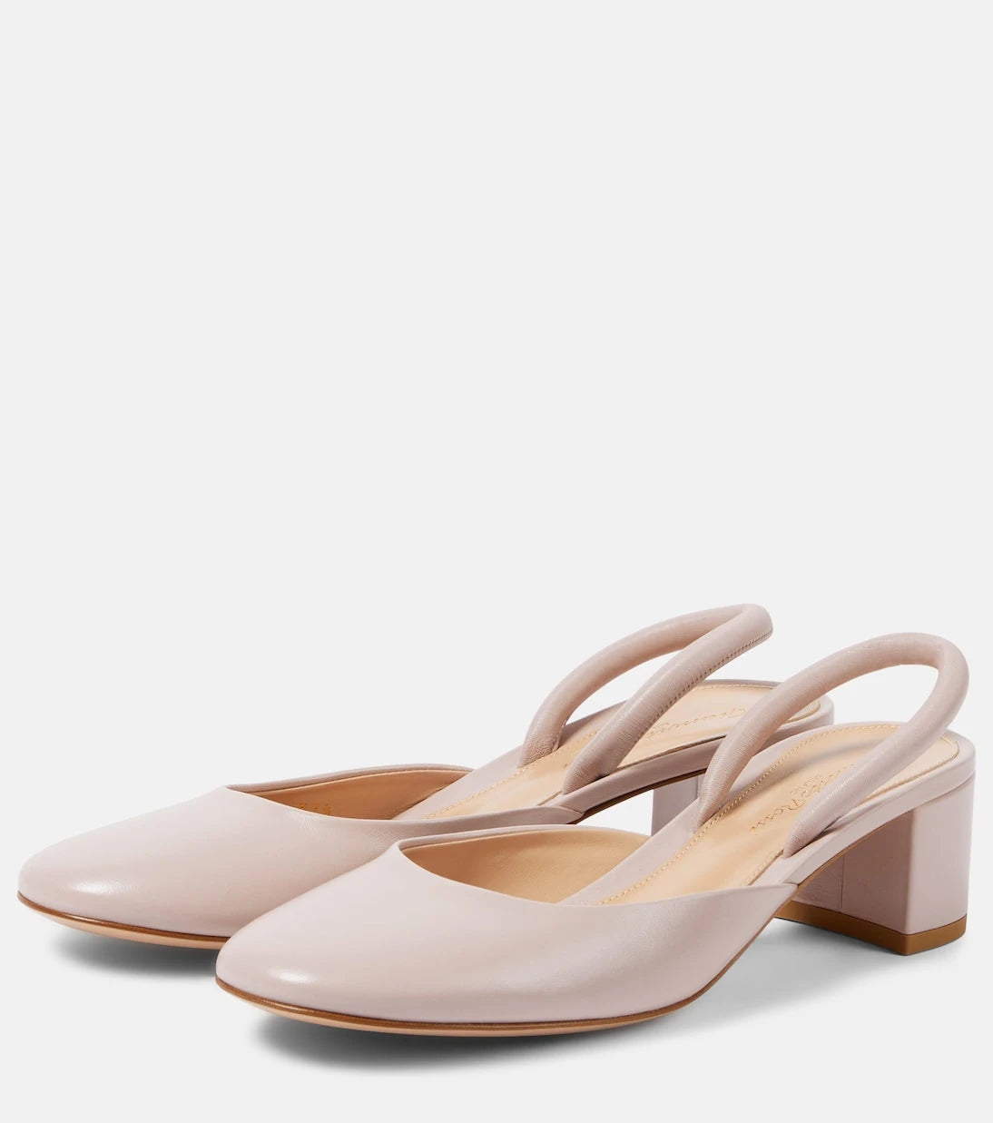 Gianvito Rossi - Tivoli leather mules