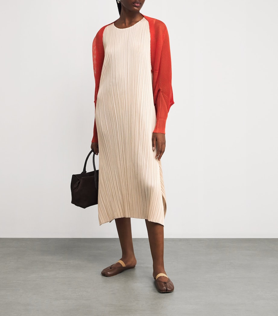 Monthly Colors July Midi Dress LIGHT BEIGE