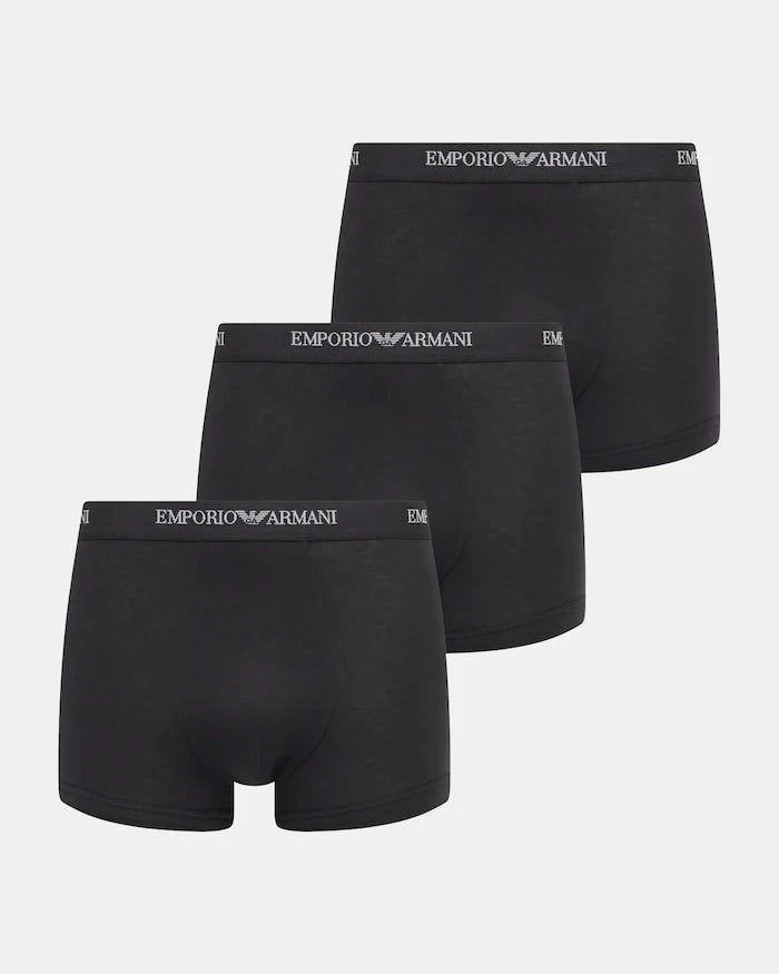 Emporio Armani Underwear pamuklu erkek boxer 3'lü
