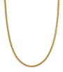 Small Yellow Gold Woven Chain Necklace