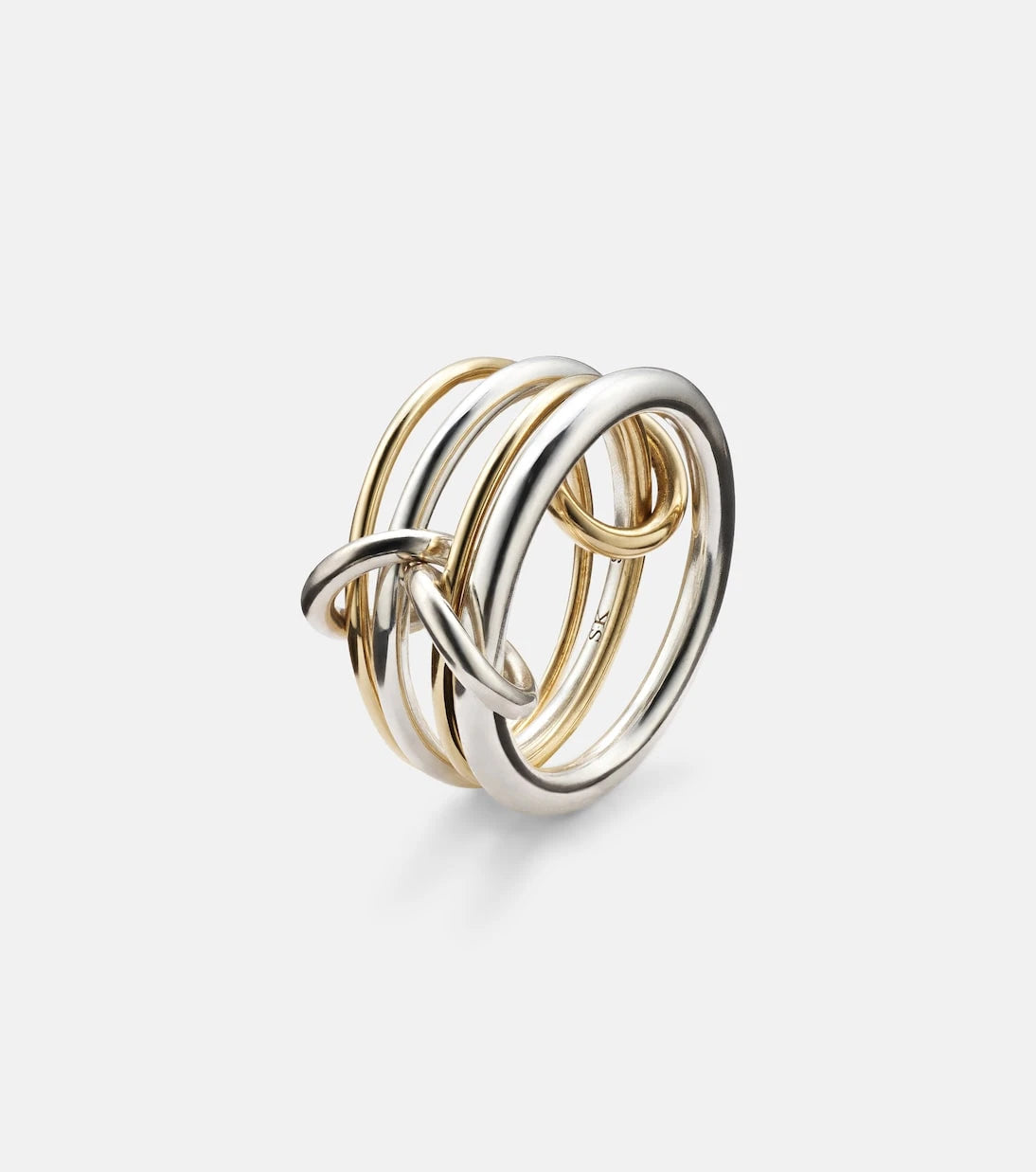 Spinelli Kilcollin - Pisces 18kt gold and sterling silver ring