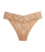 Beige Original Lace Thong