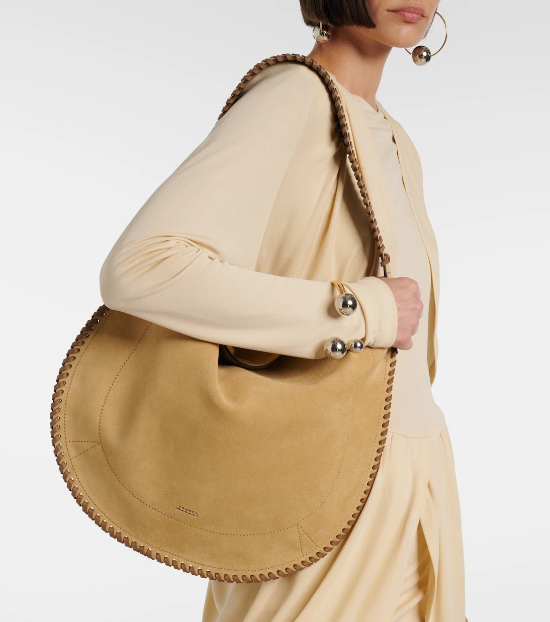 Isabel Marant - Oskan Medium suede shoulder bag
