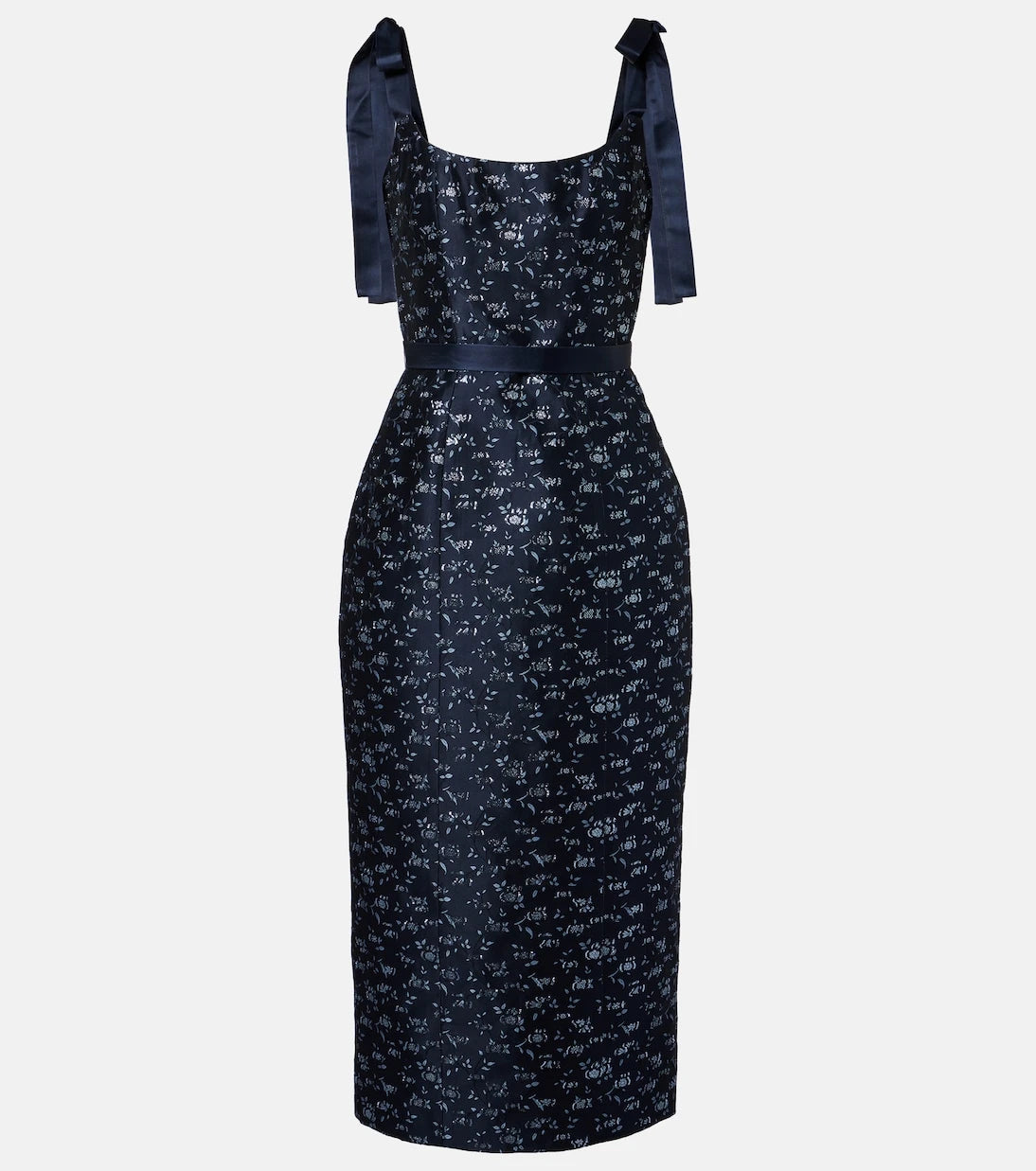 Markarian - Acacia floral brocade corset dress