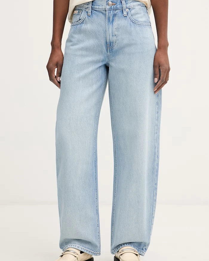 Calvin Klein Jeans barrel kadın kot pantolon