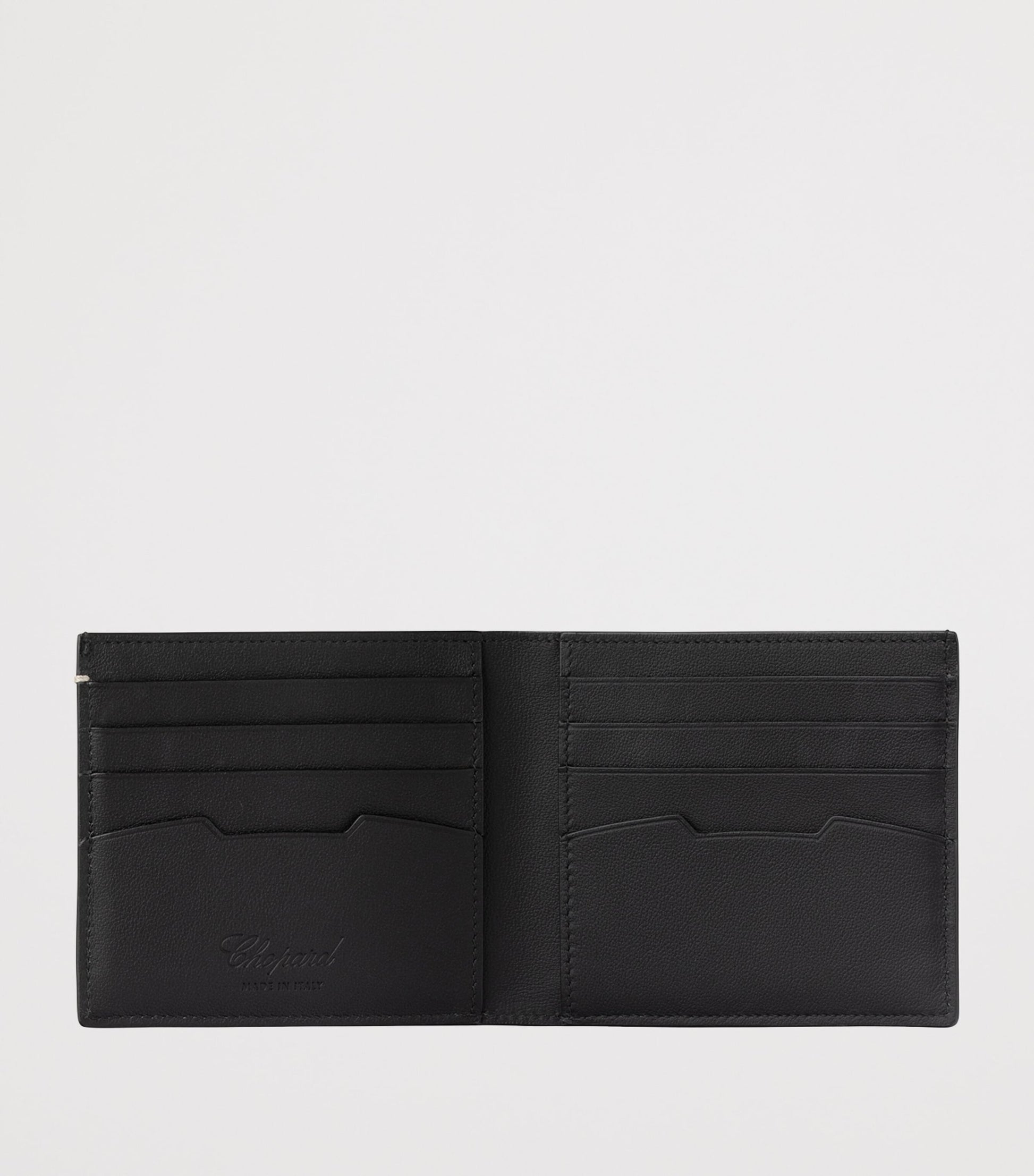 Small Leather Racing Bifold Wallet