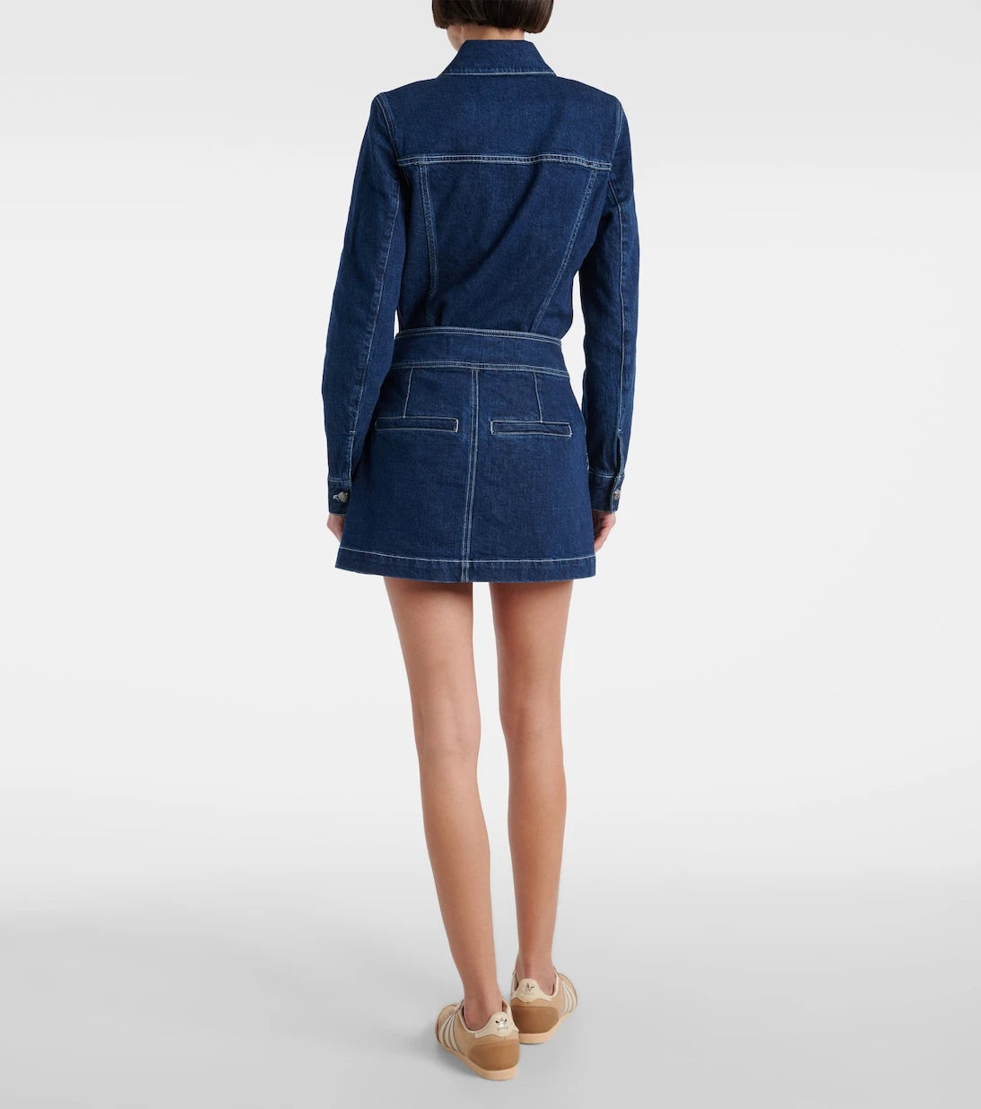 Veronica Beard - Bowen denim miniskirt