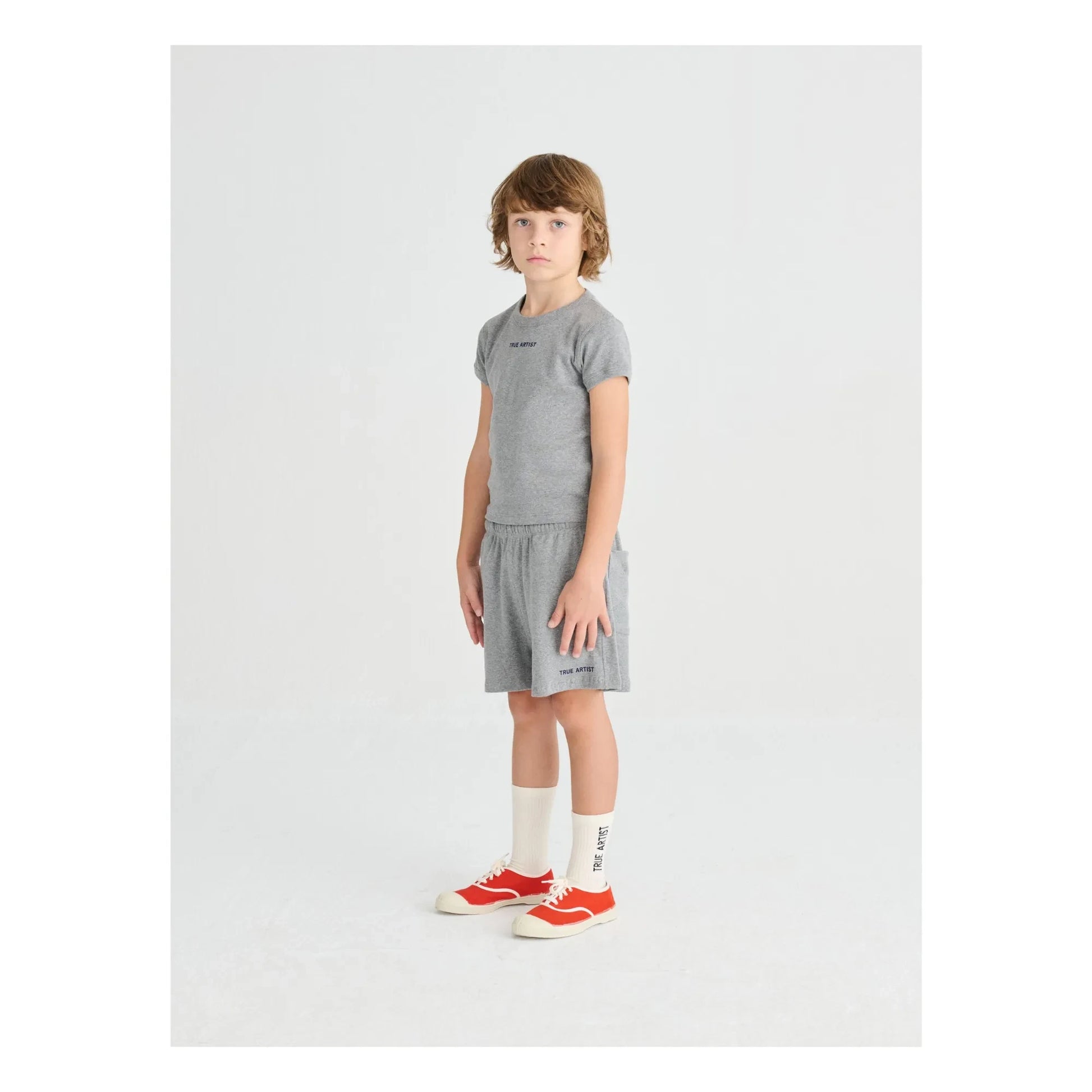 True Artist - Short N°4 | Heather grey