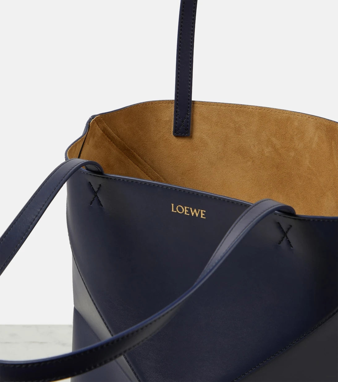 Loewe - Puzzle Fold leather tote bag