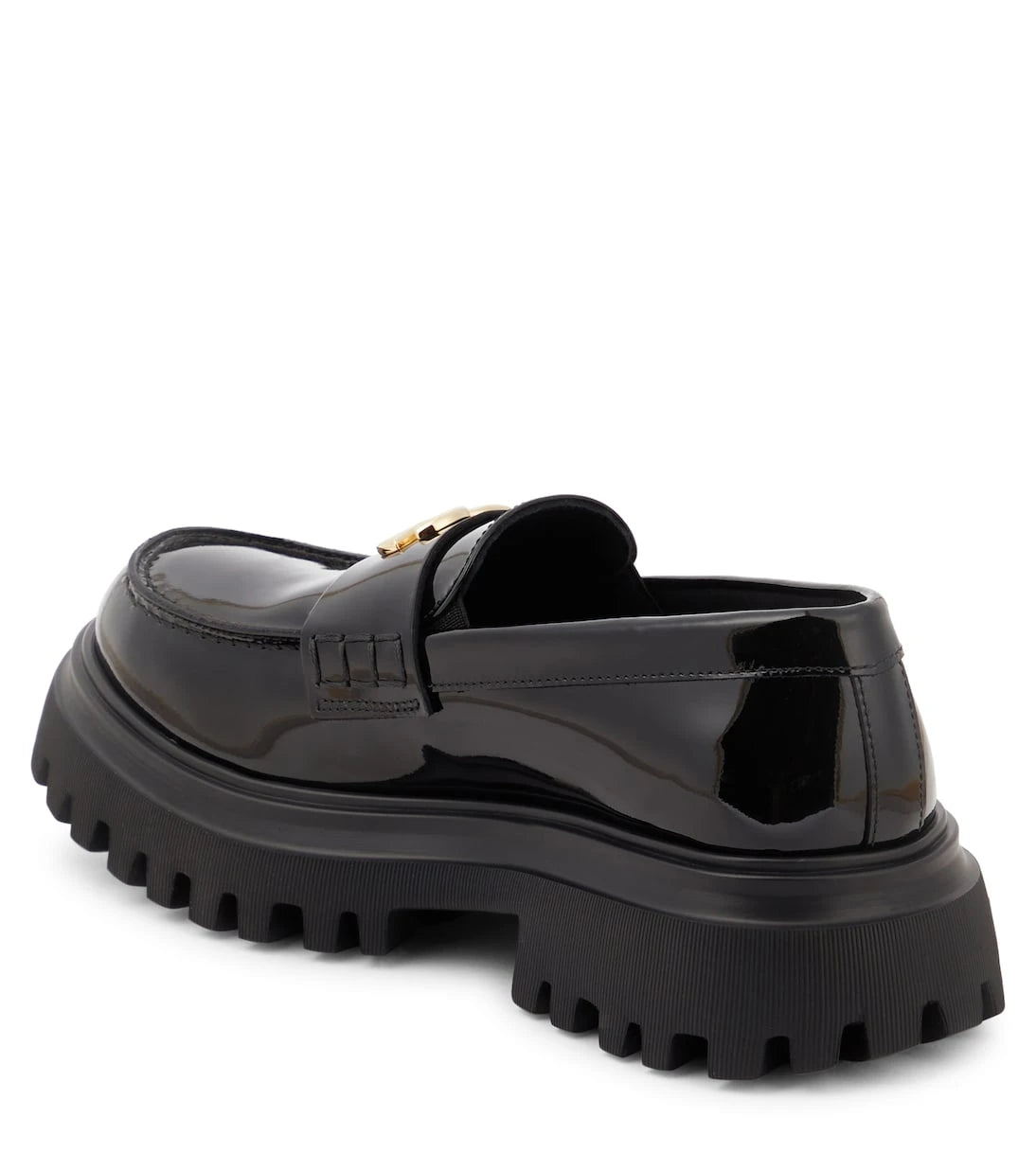 Dolce&Gabbana Kids - Patent leather loafers