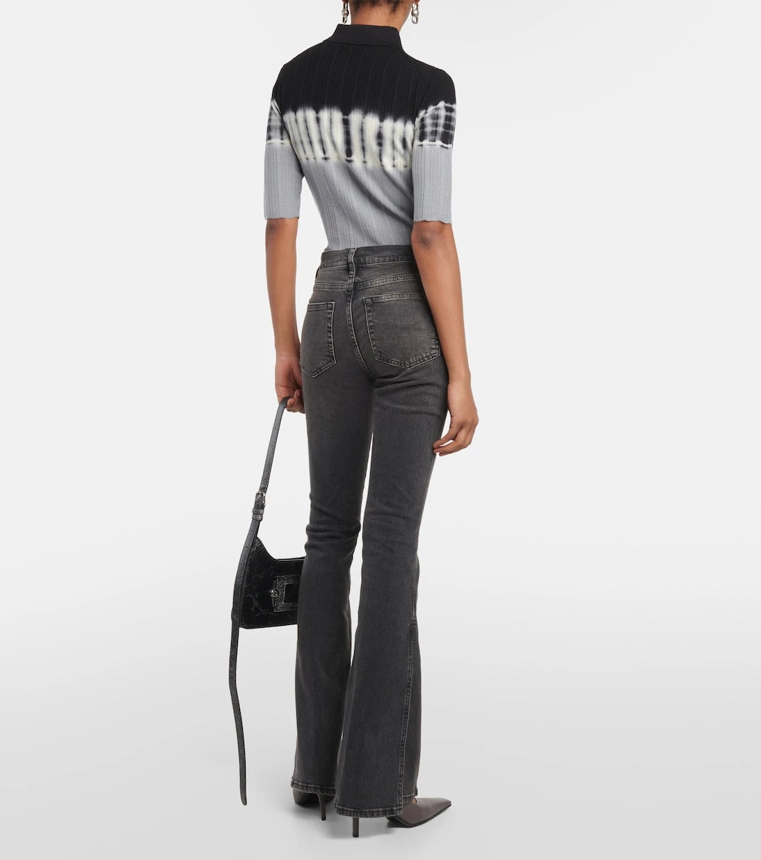 Frame - Le High Flare high-rise flared jeans