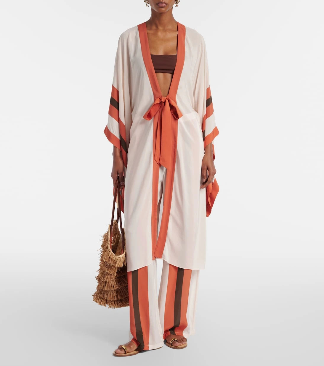 Adriana Degreas - Striped kaftan