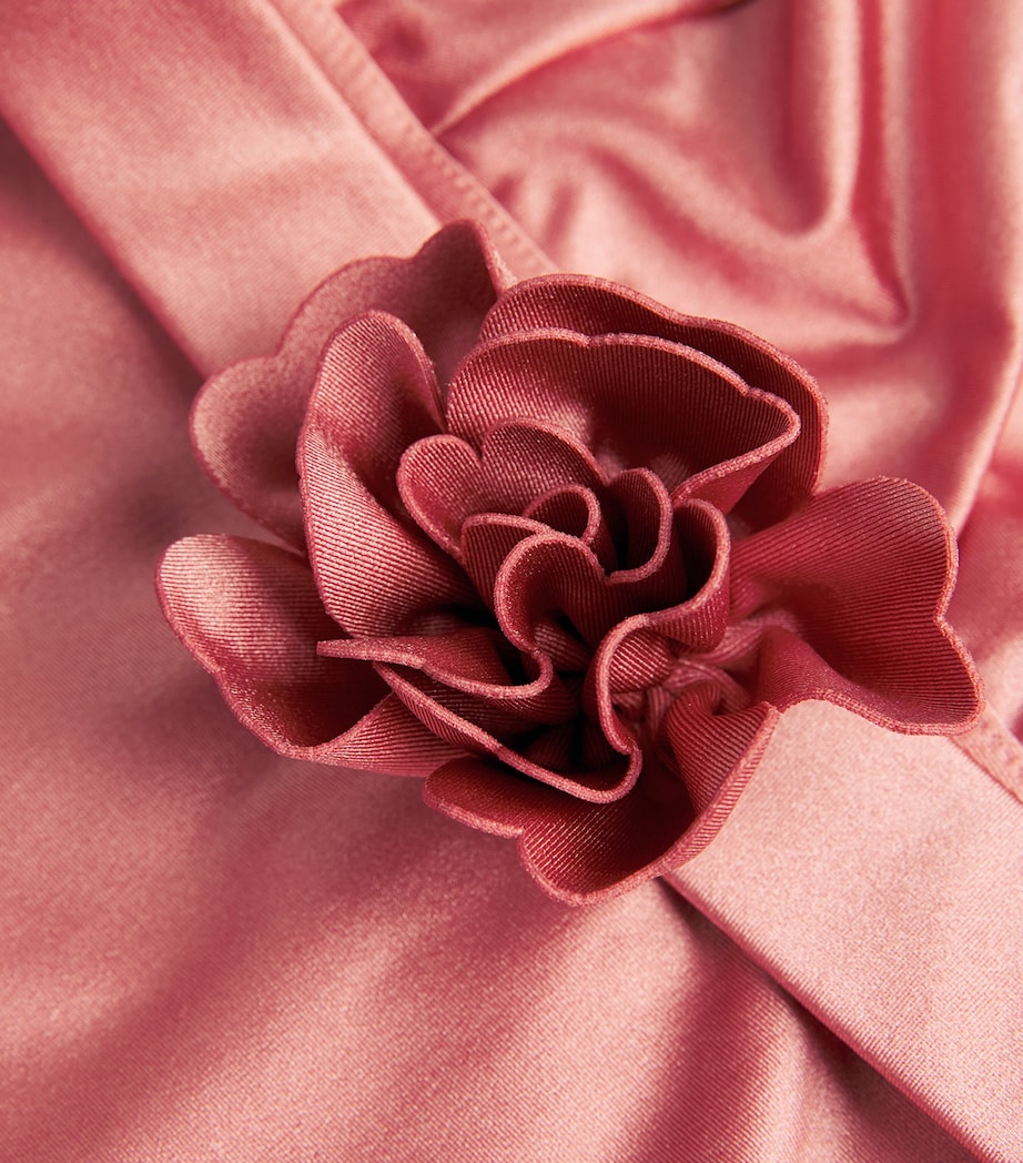 Pink Flower Lucky Swimsuit