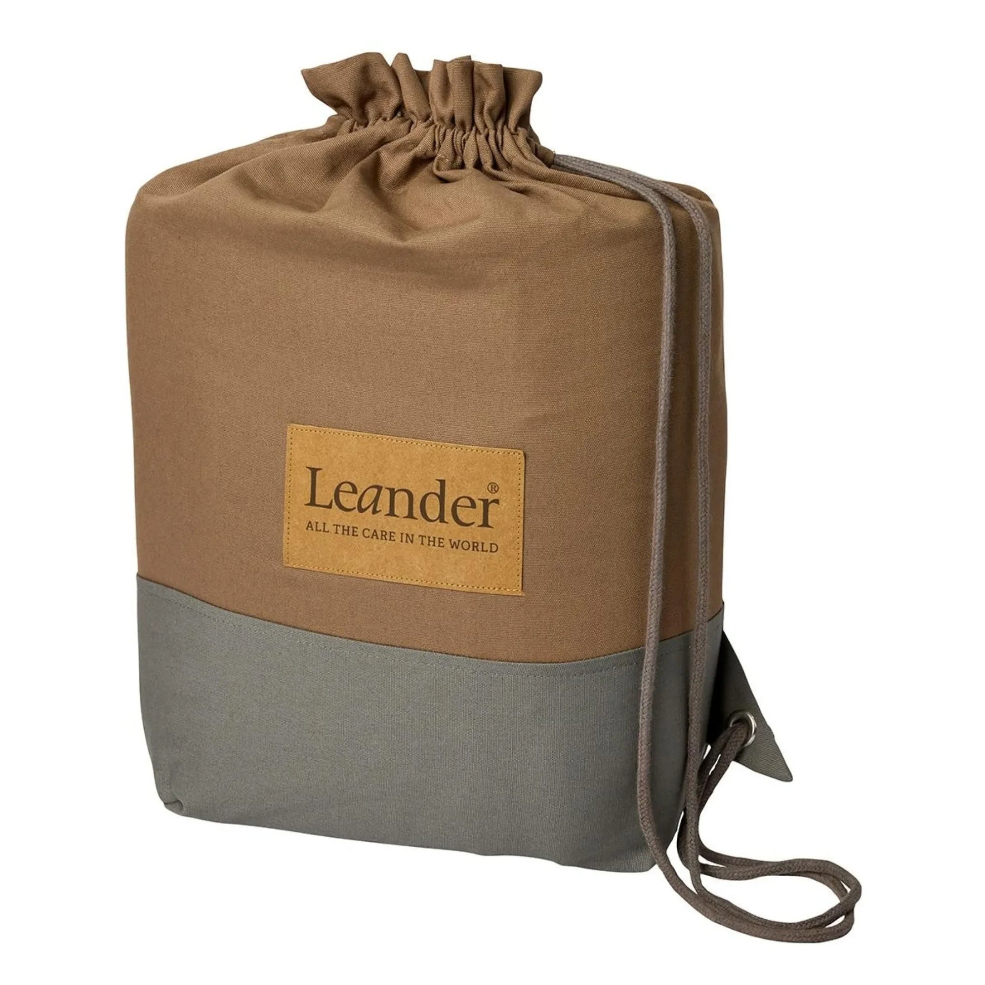 Leander - Classic bumper pad in organic cotton | Mocha