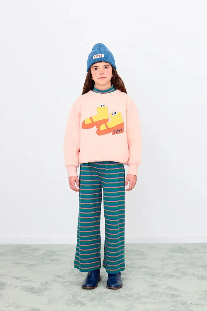 Детски памучен суичър Tinycottons WALK GRAPHIC SWEATSHIRT