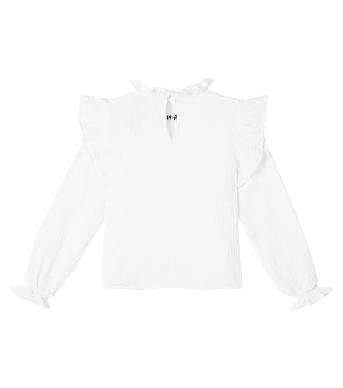 The New Society - Maitea ruffled cotton blouse