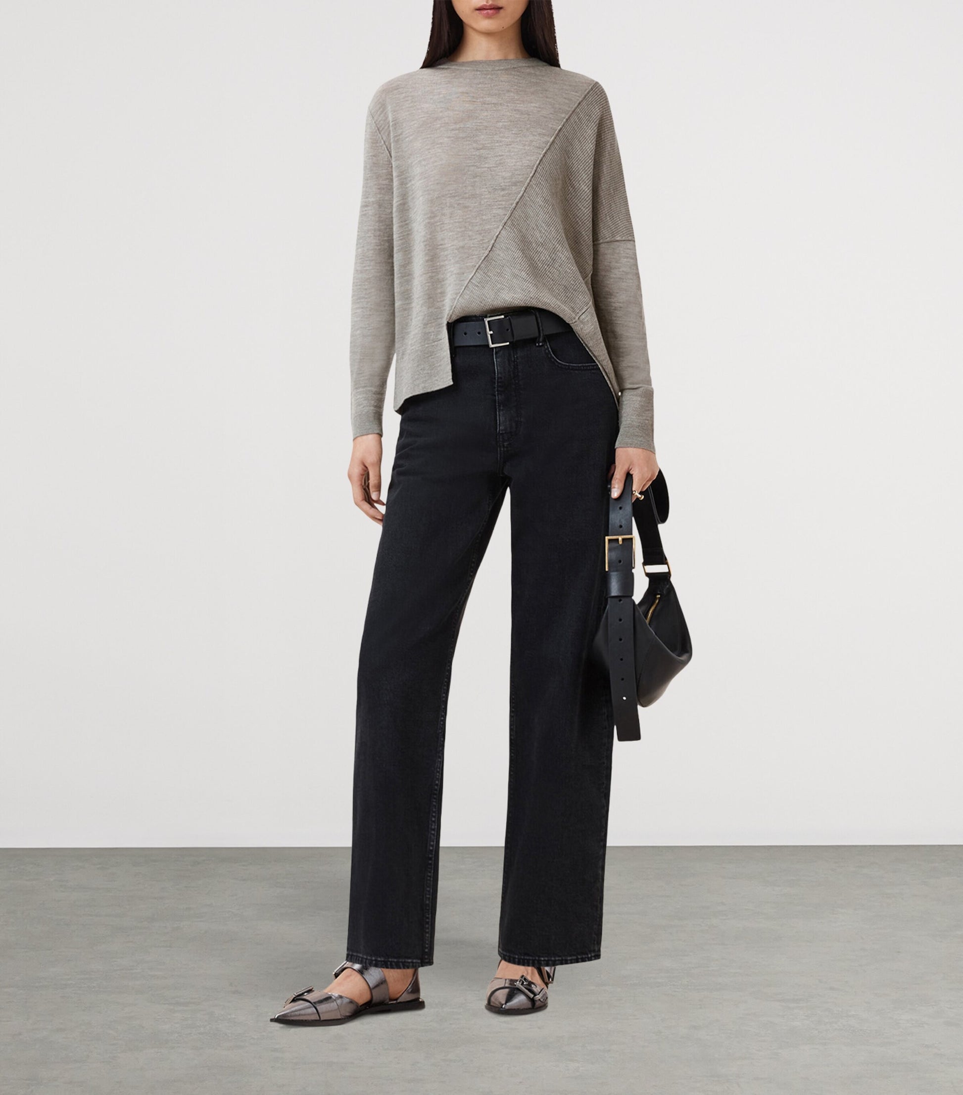 Wool Asymmetric Isla Sweater