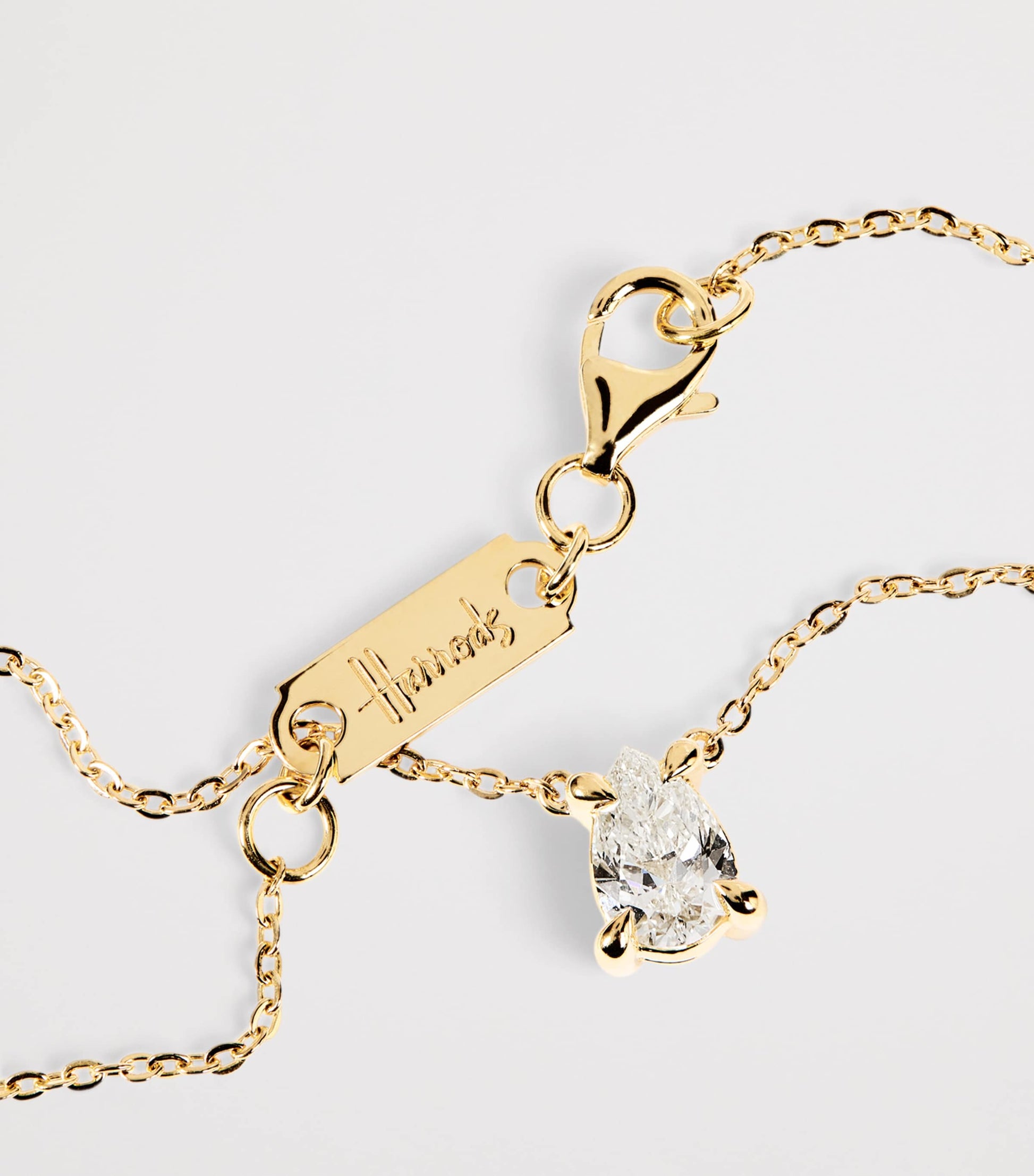 Yellow Gold and Diamond Pendant Necklace (0.75ct)