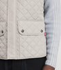 Grey Quilted Icon Gilet
