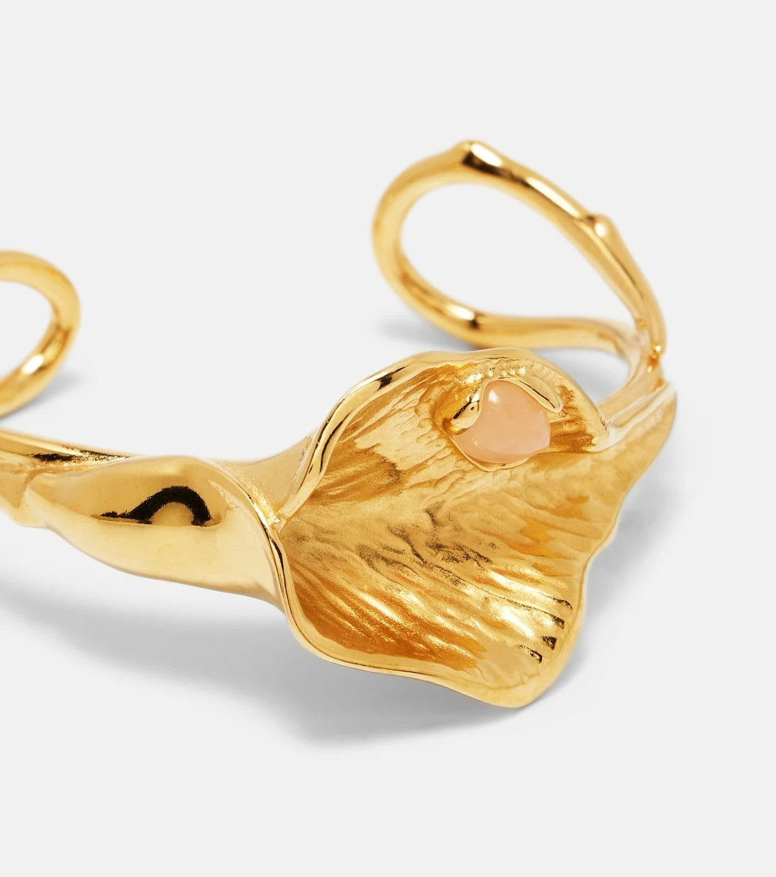 Chloé - Chloé Flower Soul embellished cuff bracelet