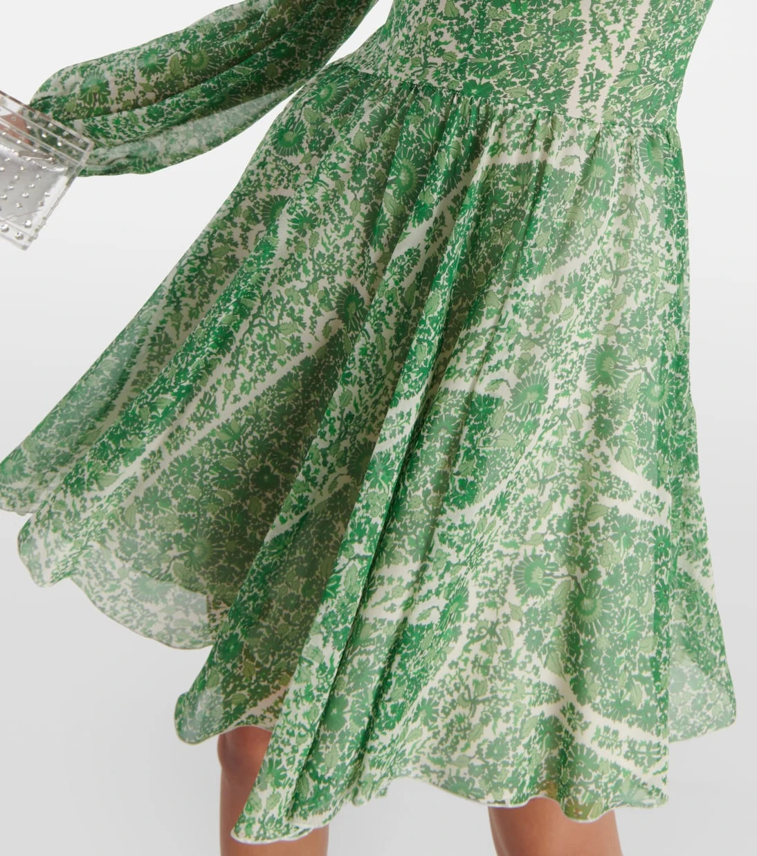 Giambattista Valli - Printed silk georgette minidress
