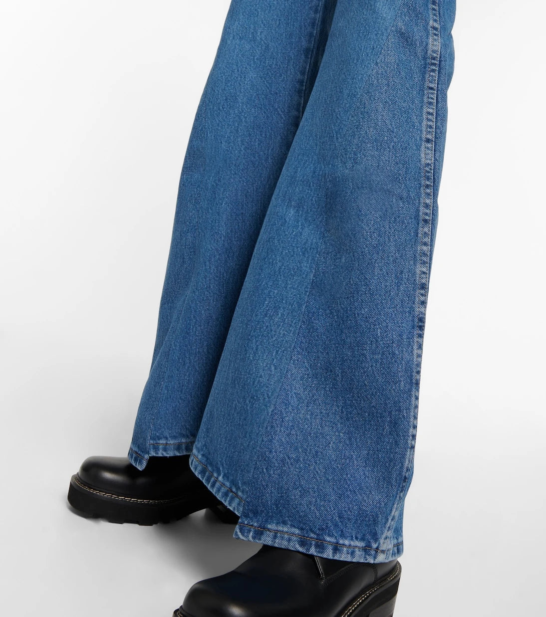 Gabriela Hearst - Foster patchwork flared jeans