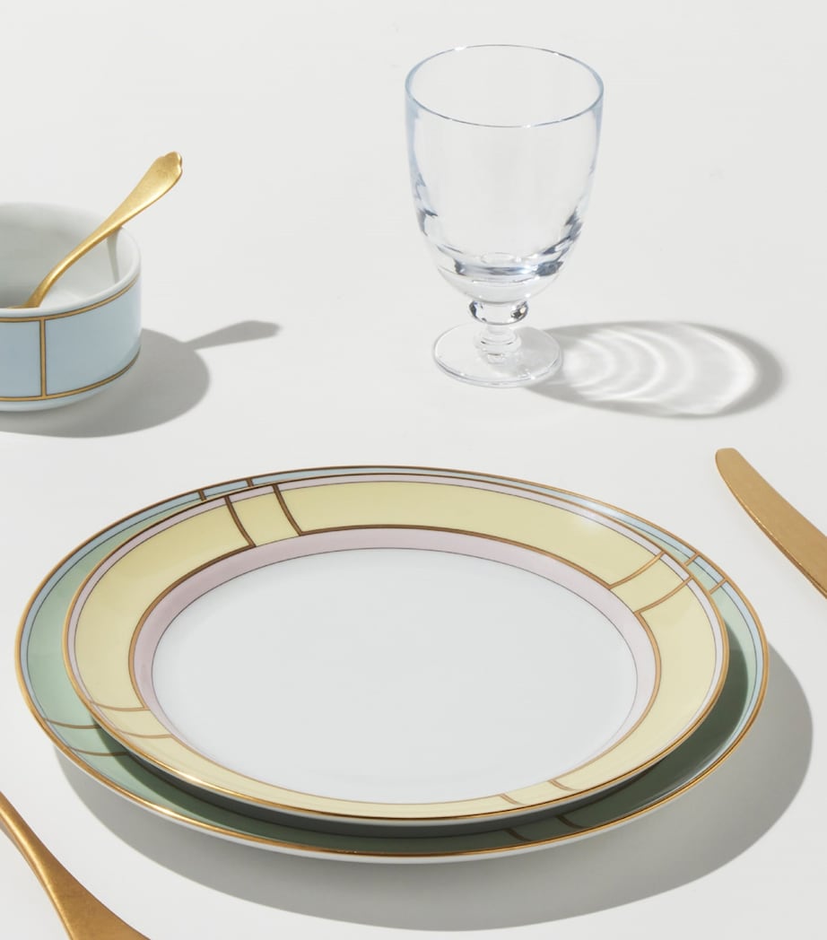 Porcelain Colonna Diva Giallo Side Plate (24cm)