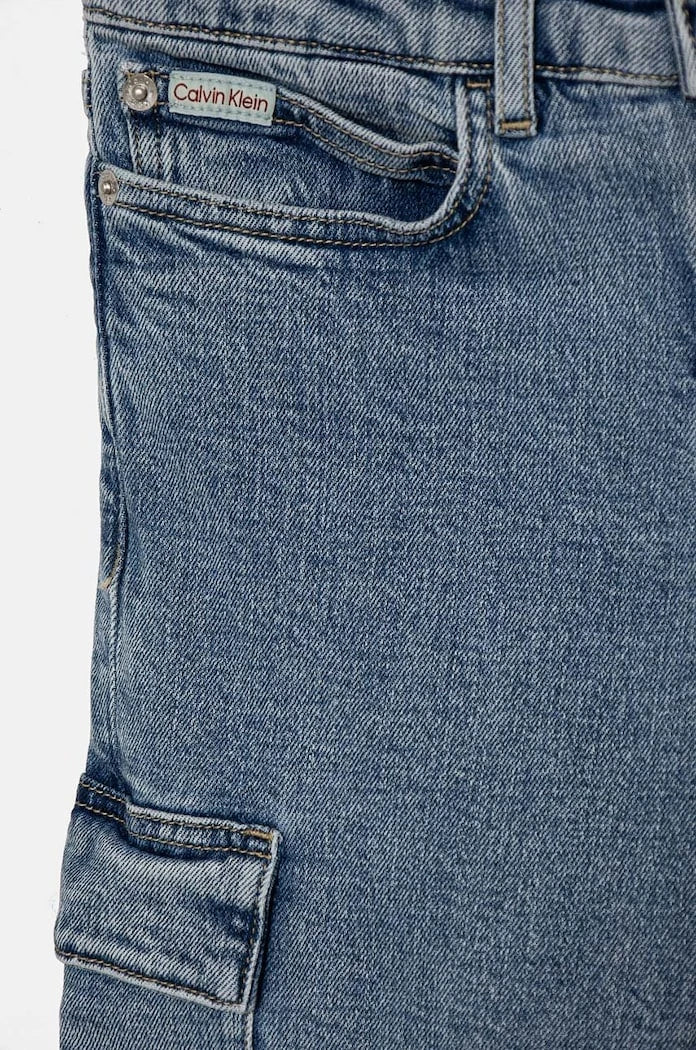 Детски дънки Calvin Klein Jeans MR STRAIGHT