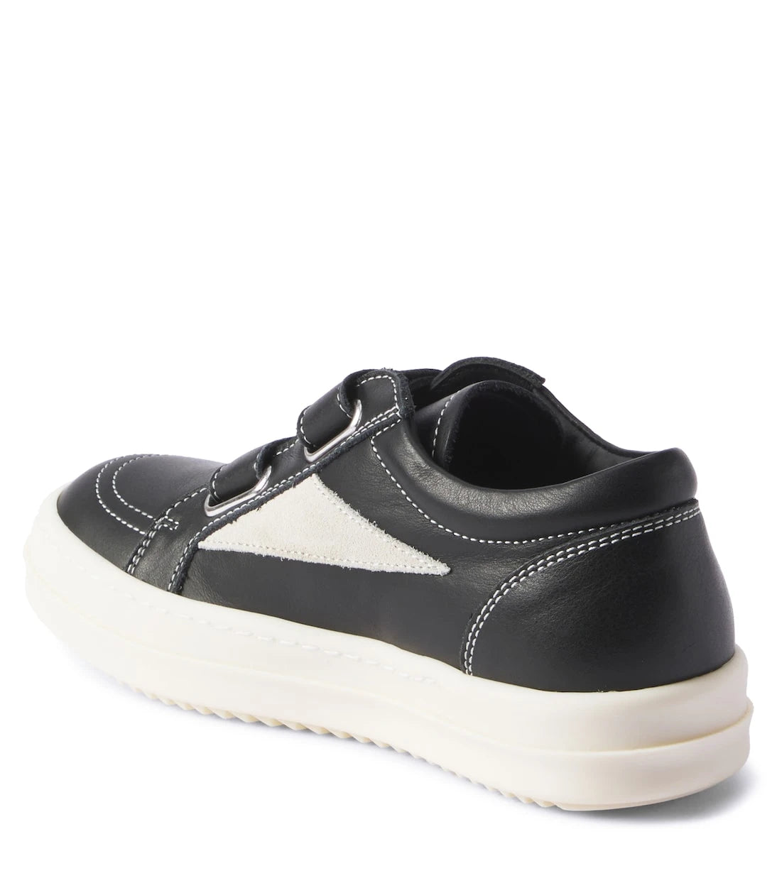 Rick Owens Kids - Straps Vintage leather low-top sneakers