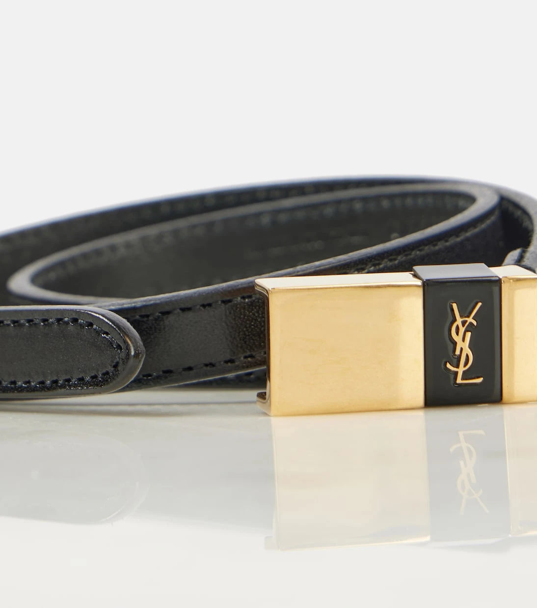 Saint Laurent - Leather belt