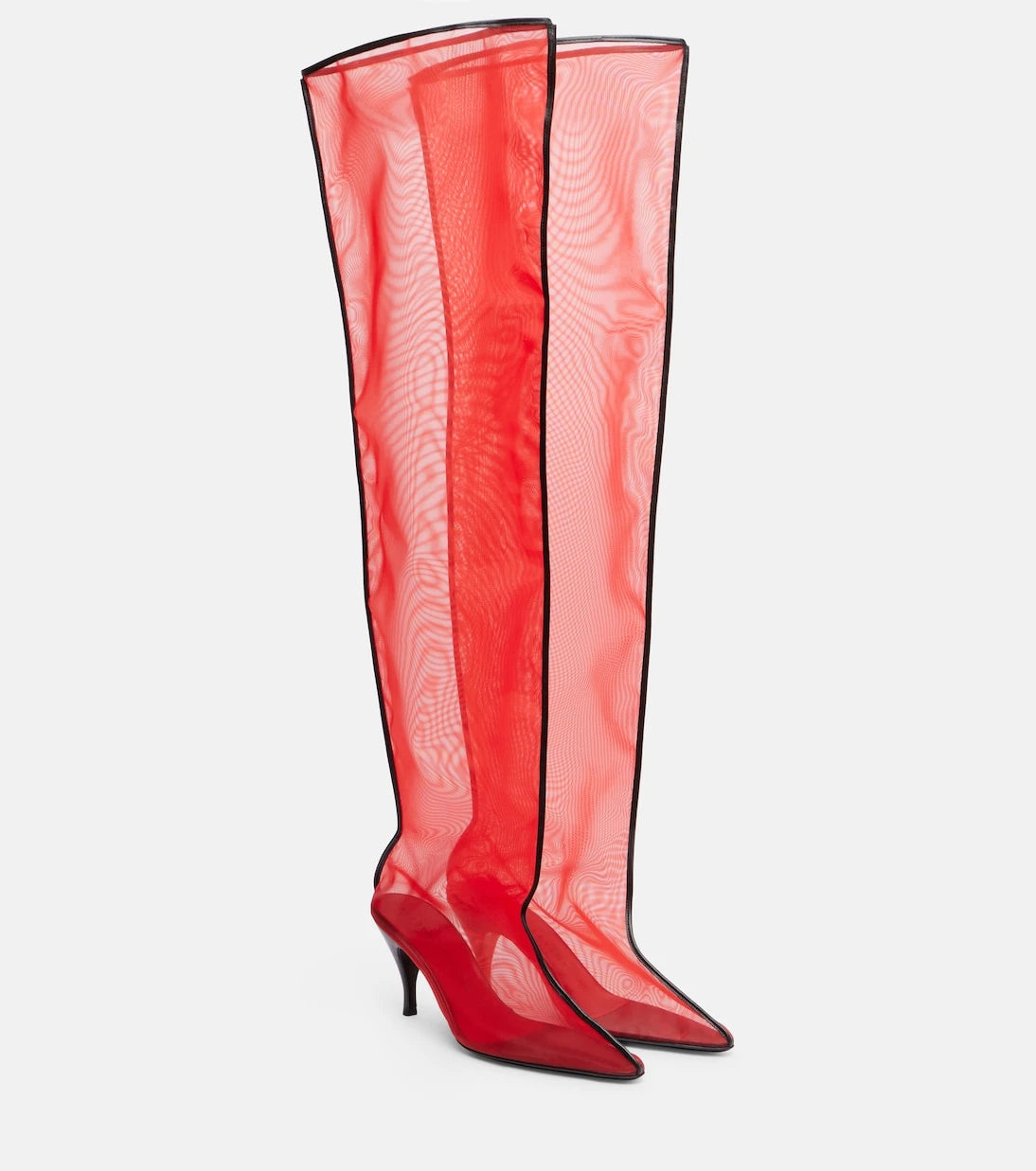 Herbert Levine - Drawing A Blank 80 mesh knee-high boots