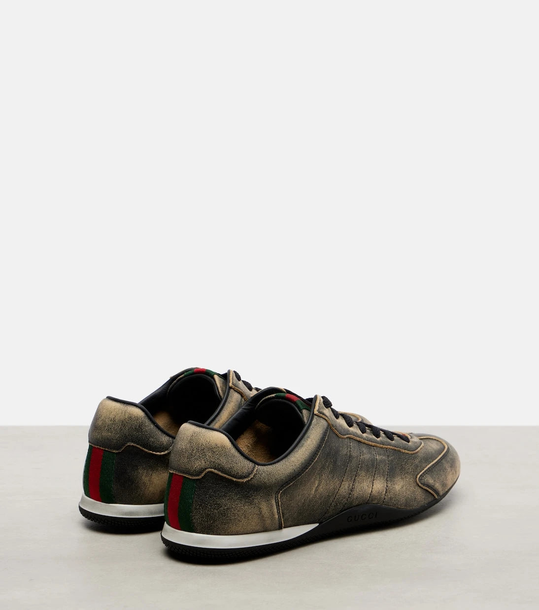 Gucci - Gucci Shift leather sneakers