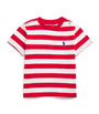 Ralph Lauren Kids Cotton Polo Pony Stripe T-Shirt (3-24 Months)