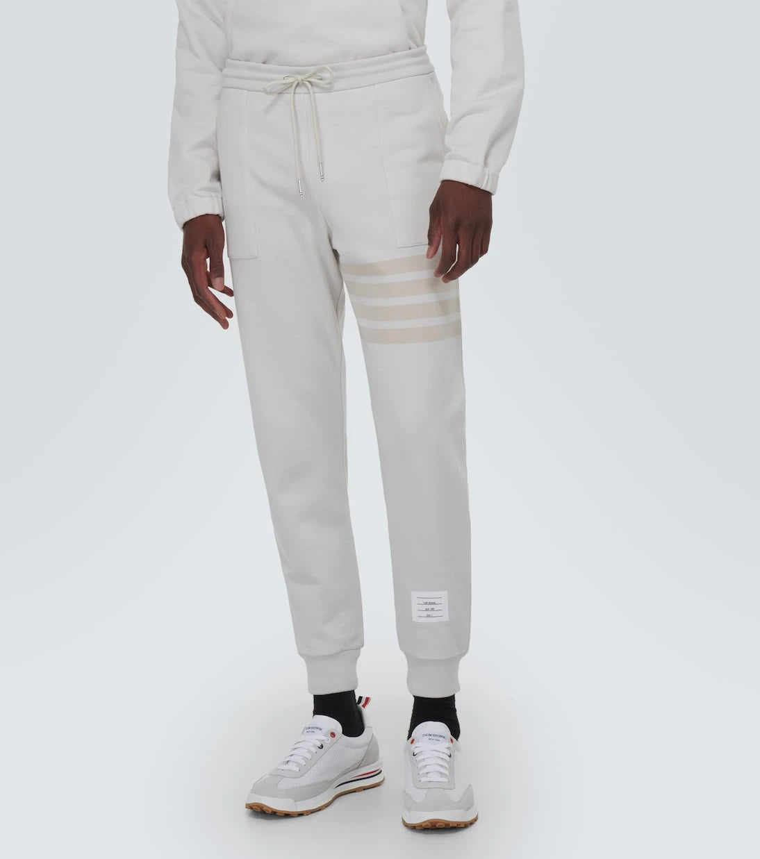 Thom Browne - 4-Bar cotton sweatpants
