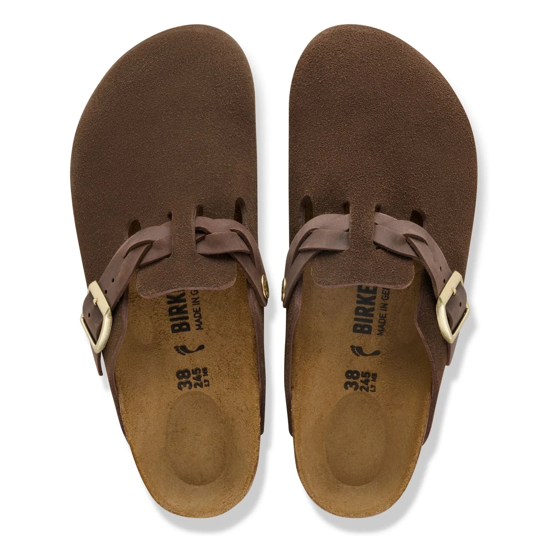 BIRKENSTOCK - Boston Braided Sweden clogs | Brown
