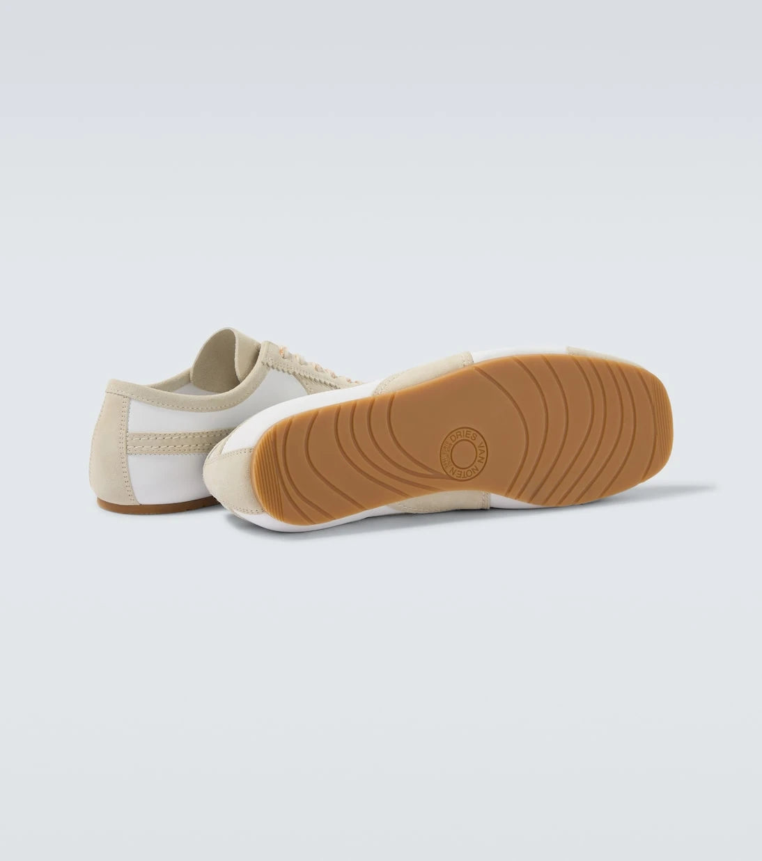 Dries Van Noten - Leather sneakers